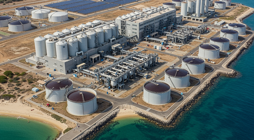 Seawater Desalination and Transmission
